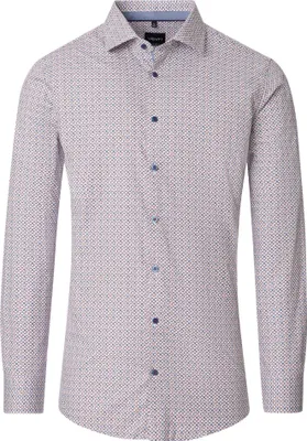 Produktbild von VENTI Herren Businesshemd Langarm Kent Modern-Fit Rosa 39