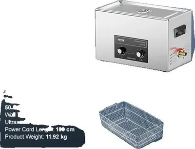 Obrázek produktu pro Ultrazvuková čistička, vysoký čisticí výkon, všestranné použití, 30 litrů