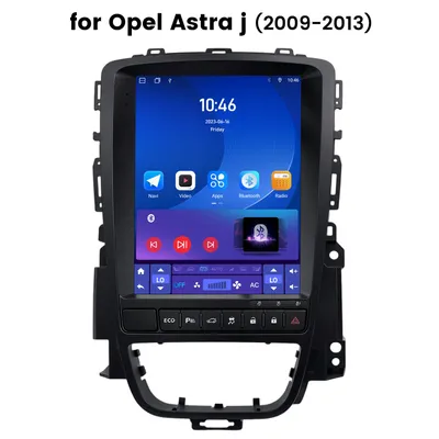 Immagine prodotto di Autoradio wireless CarPlay per Opel Astra J 2009–2013, con sistema Android 9,7", navigatore GPS 4+64GB, Wi-Fi, 4G LTE e DAB+