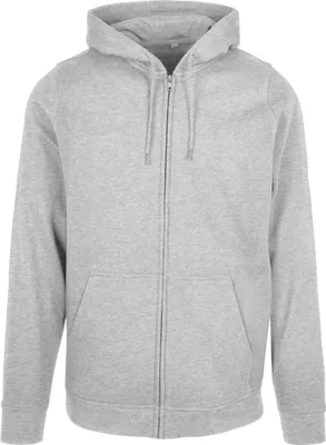 Immagine prodotto di Build Your Brand Basic BB008 | Basic Zip Hoody - Giacca con cappuccio - Colore: Heather Grey - Taglia: S