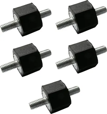 Produktbild von 5x Halter Gummilager Silentgummi Silentblock Schwingungsdämpfer Gummi Puffer