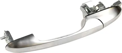 A car door handle is shown against a white background.