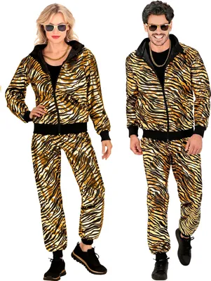 Produktbild von Trainingsanzug Tiger gold metallic XXL