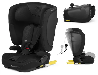 Image de KINDERKRAFT Fix2Go i-Size siège auto 76-150 cm Noir