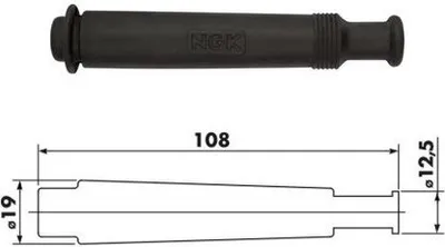 Zdjęcie produktu dla NGK Fajka Świecy SD05EM (kod. 92549) YBX