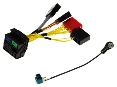 Produktbild von Kabel Kabelbaum Anschluss NAVI RNS-E Antennen Adapter für Audi A2 A3 A4 A6 A8