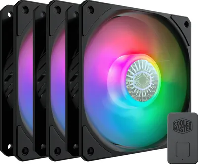 Image de Coolermaster MFX-B2DN-183PA-R1 Lüfter CoolerMaster MasterFan SickelFlow 120 ARGB 3 in 1