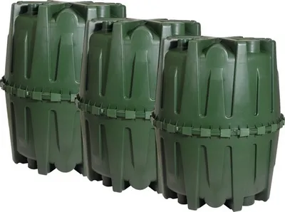 Produktbild von Erdtank 4rain Herkules Regenwassertank-Set 4800 L