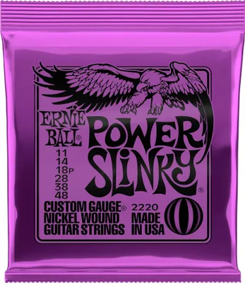 Obrázek produktu pro Ernie Ball 2220 Slinky Nickel 11-48 - Struny Pro Elektrickou Kytaru