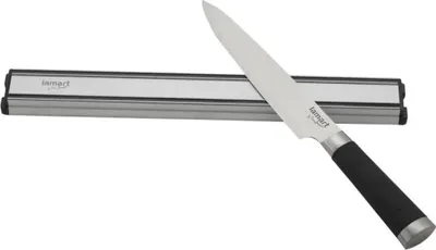 Image de LAMART LT2037 barre magnétique en acier inoxydable, dimensions 36,5 x 4,5 x 1,9 cm