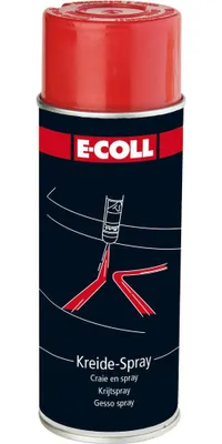 Produktbild von E-Coll Kreidespray 400ml rot , 4317784425568