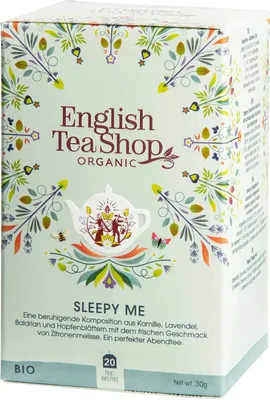 Image de ETS - Sleepy Me, Tisane bien-être BIO, 20 sachets de thé