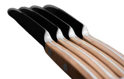 Produktbild von Güde Steakmesser-Set Feinschmecker Apfelholz 4-teiliges Set