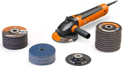 Produktbild von Fein Compact-Winkelschleifer Ø 125 mm CG 15-125 BL Set Heavy Duty
