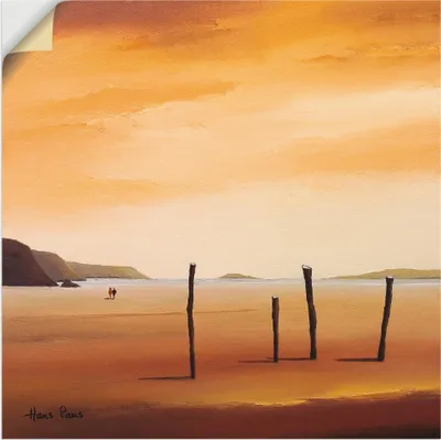 Produktbild von ARTland Wandbild, selbstklebend Abend II Größe: 70x70 cm