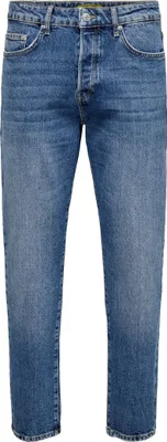 Immagine prodotto di Jeans 5 tasche stile cropped con bottoni ONSYOKE |