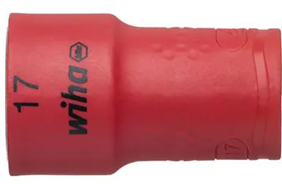 Image de Douille hexagonale 3/8" 17 mm VDE Wiha | 4010995430726