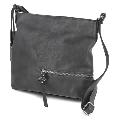 Produktbild von Tamaris Damen Schultertasche/ Umhängetasche NELE Grau Kunstleder-