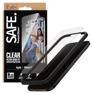Produktbild von SAFE. by PanzerGlass® Screen Protector iPhone 2025 6.6" | Ultra- Wide Fit w. EasyAligner
