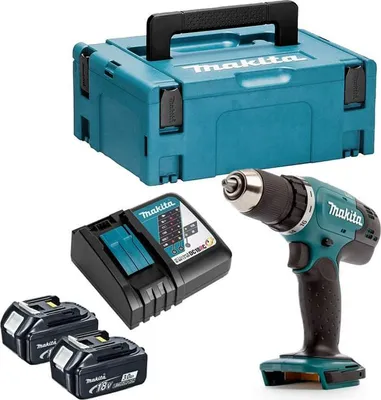 Produktbild von 18V LXT Bohrschrauber (2x3,0 Ah) in MAKPAC - Makita DDF453RFJ