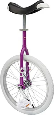 Produktbild von QU-AX 19011 OnlyOne Einrad 20' Alufelge, Reifen weiß, fuchsia