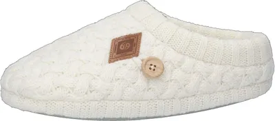 Produktbild von Dockers by Gerli Damen Hausschuh Pantoffel Pantolette Slipper Strickoptik, Größe:EUR 41, Farbe:Beige (Beige)
