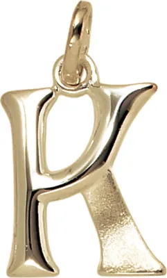 Produktbild von Anhänger Buchstabe K 375 Gold Gelbgold 14,6x11,1mm Halsschmuck Buchstabenanhänger