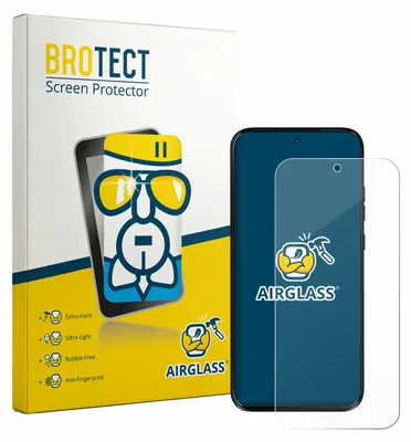 Produktbild von BROTECT Schutzglas für Motorola Moto G Max Schutzfolie Panzer Folie Glas Display Schutz klar