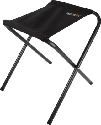 Produktbild von Regatta Great Outdoors Marcos Camping-Hocker RG1804 (Einheitsgröße) (Schwarz/Siegelgrün)