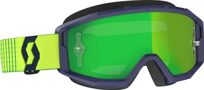 Produktbild von Scott Motocross Brille Primal , Blau Gelb
