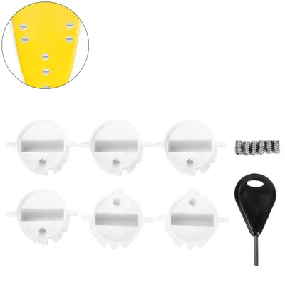 Image de Surf Fin Plug, Screw Surf Plug, Surfboard Cup Plug, Key Screw Surf Plug, Surfboard Plug