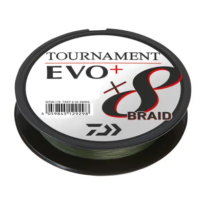 Obrázok produktu pre Vlasec Daiwa Tournament X8 Braid EVO+ (270 m, tmavozelený)