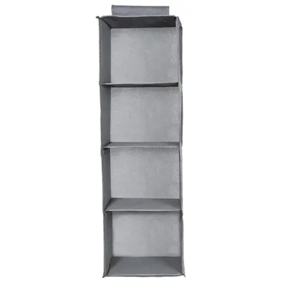Produktbild von Hängeregal Kleiderschrank Organizer mit 4 Fächer Schrankorganizer Hängeaufbewahrung Hängeorganizer