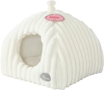 Zdjęcie produktu dla NAOMI Igloo pikowane beżowe łóżko Zolux