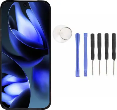 Produktbild von Bildschirmersatz für Google Pixel 9A GXQ96 GTF7P G3Y12 Telefon 6,29 Zoll Touch Display Digitizer Assembly Unterstützung Fingerabdruck mit Werkzeugen