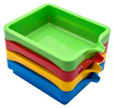 Immagine prodotto di EDUPLAY 370038 Set di 4 vaschette salvacolore