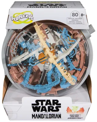 Produktbild von Games Perplexus Star Wars - The Mandalorian, 3D-Kugellabyrinth mit 80 Hindernissen, 8 Jahr(e)