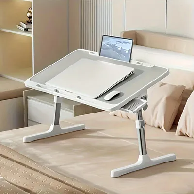 Productafbeelding van Solidchoice - Opvouwbare Laptoptafel met Verstelbare Hoogte en Hoek