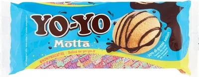 Produktbild von 6x Motta Yo-Yo merenda gefüllte Zwischenmahlzeit 6 Snacks 210g