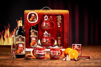 Produktbild von Feuerzangentasse Geschenkset | Klassisch | Rot/Störtebeker