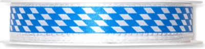 Produktbild von Dekoband Bayernraute 25m x 15mm