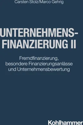 Produktbild von Unternehmensfinanzierung II