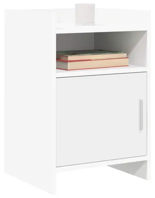 Immagine prodotto di vidaXL Comodini bianchi 40 x 36 x 60 cm in materiale derivato dal legno