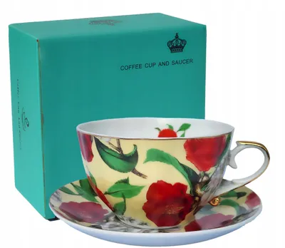 Productafbeelding van CUP 250ml Rozen Goud Rand Dun Porselein Yamasen Goud