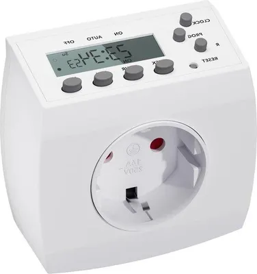 Obrázek produktu pro Programovatelná zásuvka s LCD displejem, 16 A, 3680 W