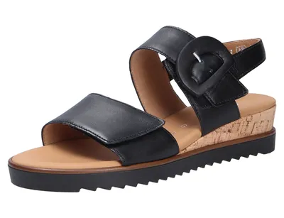 Produktbild von Gabor Damen  Sandalen Keil G-Weite 42.752 Schwarz