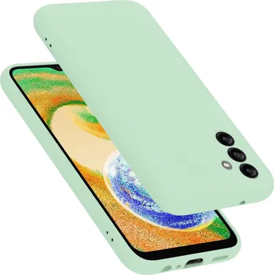 Produktbild von Cadorabo Hülle für Samsung Galaxy A04s Hülle Silikon Handyhülle Case aus flüssigem Silikon, Kratzfeste und stoßfeste Schutzhülle für Samsung Galaxy A04s