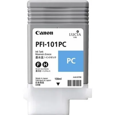 Produktbild von Canon PFI-101PC, Foto zyan, Tinte auf Farbstoffbasis, 130 ml
