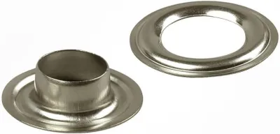 Produktbild von 100 Stück Rundöse Nirosta Edelstahl rostfrei für Plane 10mm Ösen für LKW-Plane Anhänger