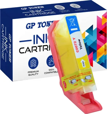 Produktbild von Druckerpatronen kompatibel für Canon Pixma Pro-10 Pro-10S PGI-72 - Gelb